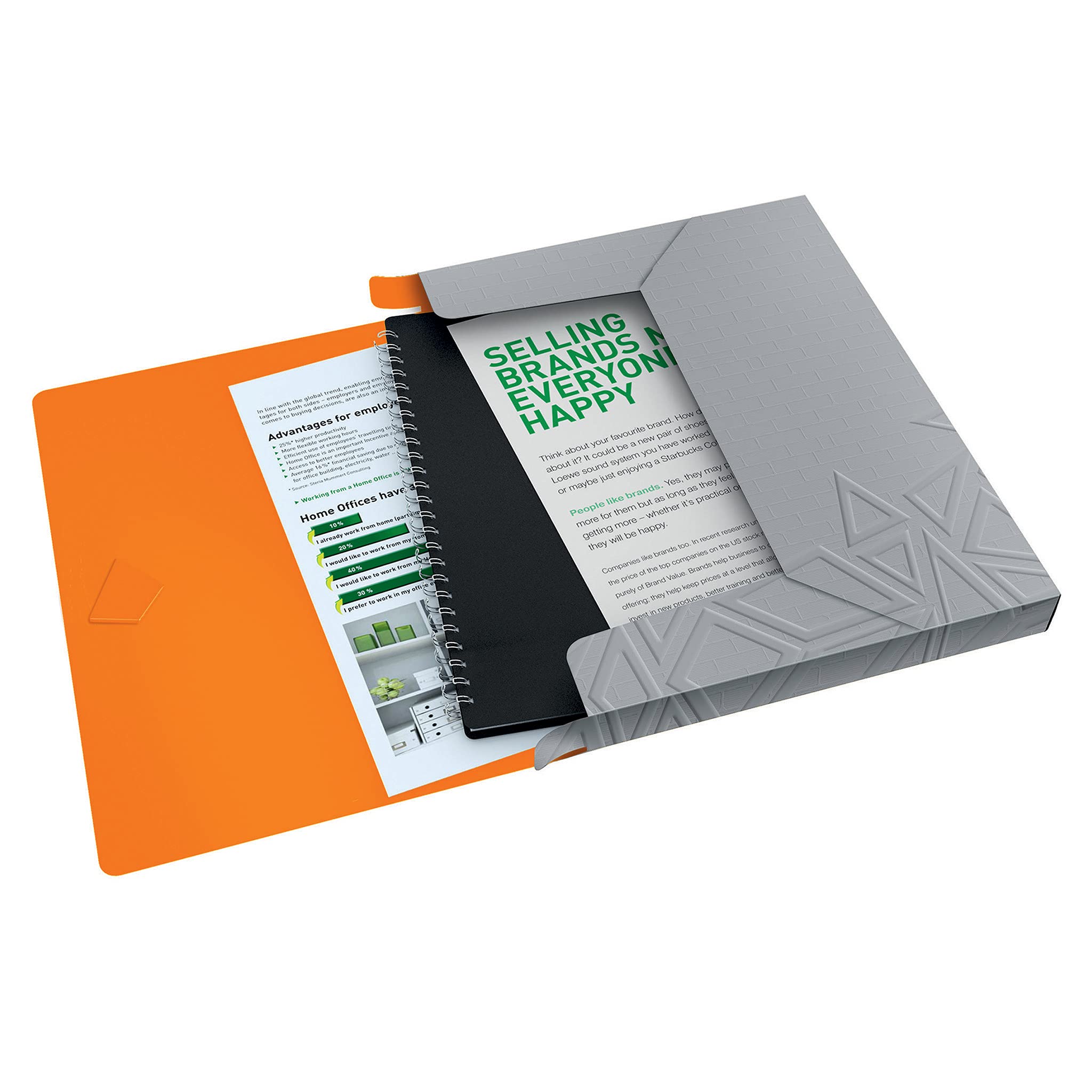 leitz-urban-chic-ablagebox-a4-grau-f-r-250-blatt-39480088 image 3