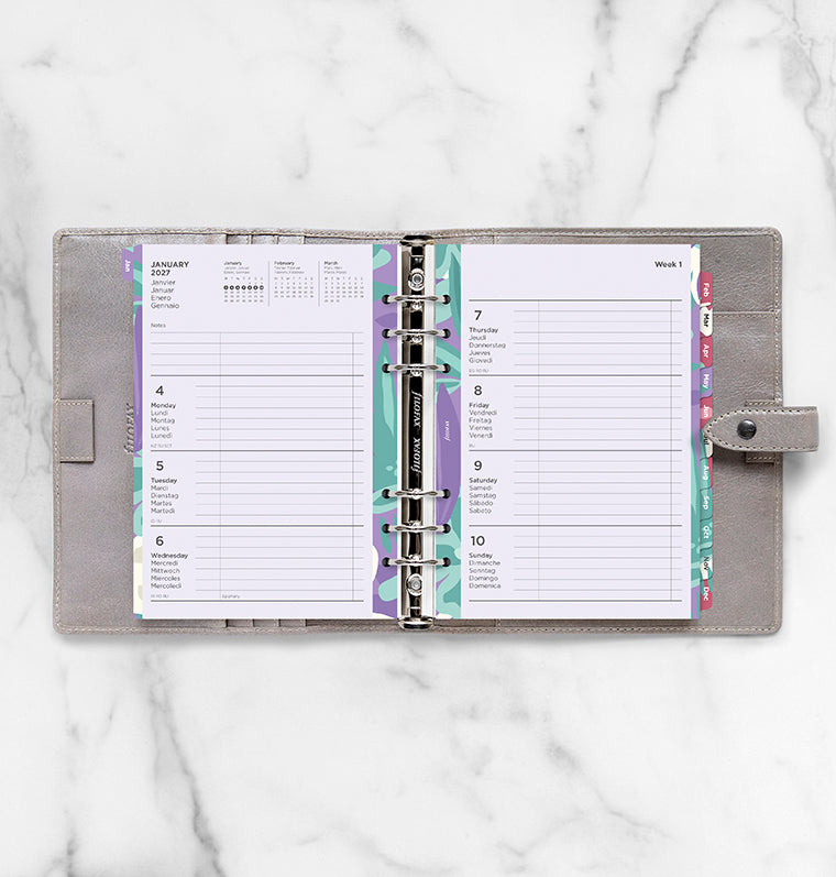 filofax-illustrated-diary-pack-a5-2027-1-woche-2-seiten-multilingual image 3