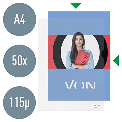 von-leitz-sichth-lle-a4-50er-pack-transparent-115-mic-40291003 image 7