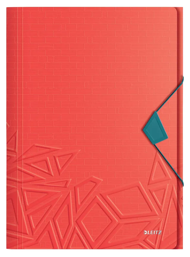 leitz-eckspannermappe-a4-urban-chic-rot-f-r-150-blatt image 1