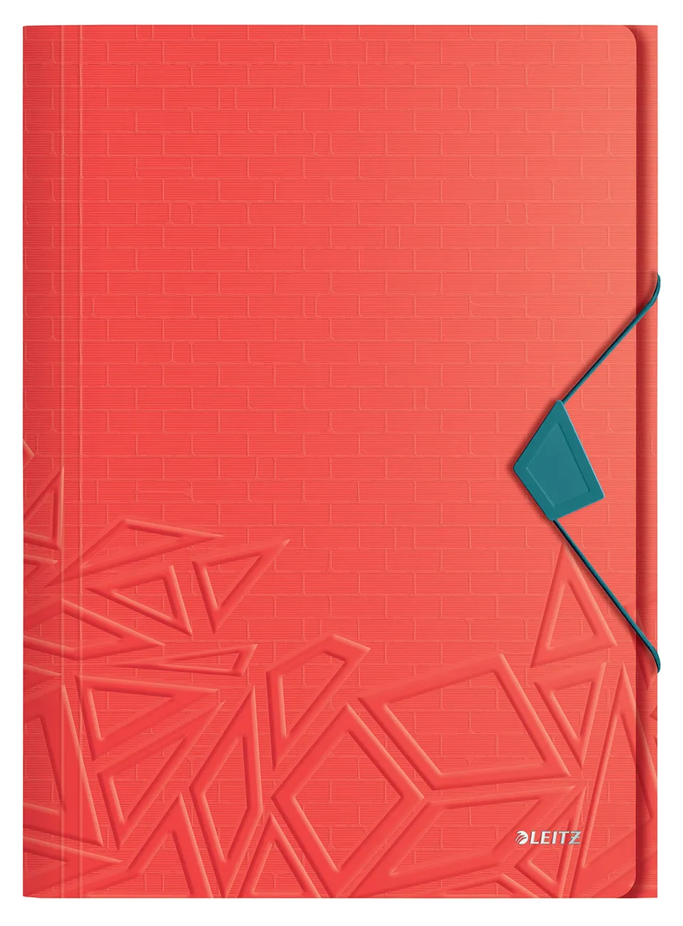 leitz-eckspannermappe-a4-urban-chic-rot-f-r-150-blatt image 1