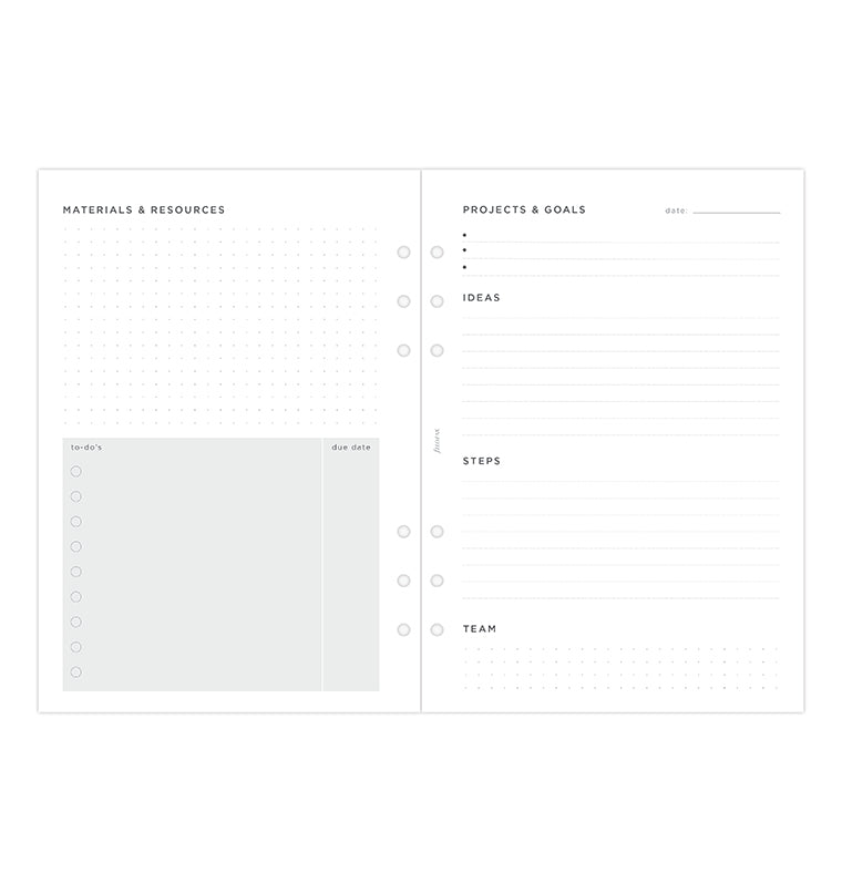 filofax-projects-goals-tracker-einlage-a5-56-blatt image 5