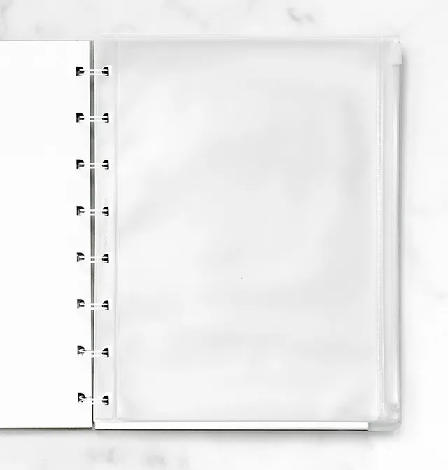 filofax-a5-klarsichttasche-mit-rei-verschluss-nachf-llbar image 1