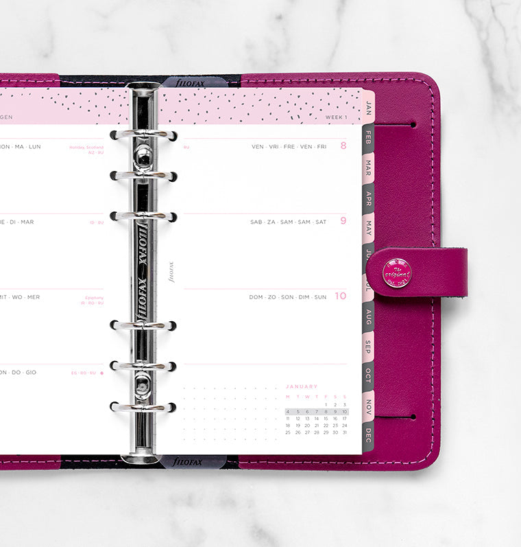 filofax-confetti-personal-2027-kalendereinlage-1-woche-2-seiten image 2