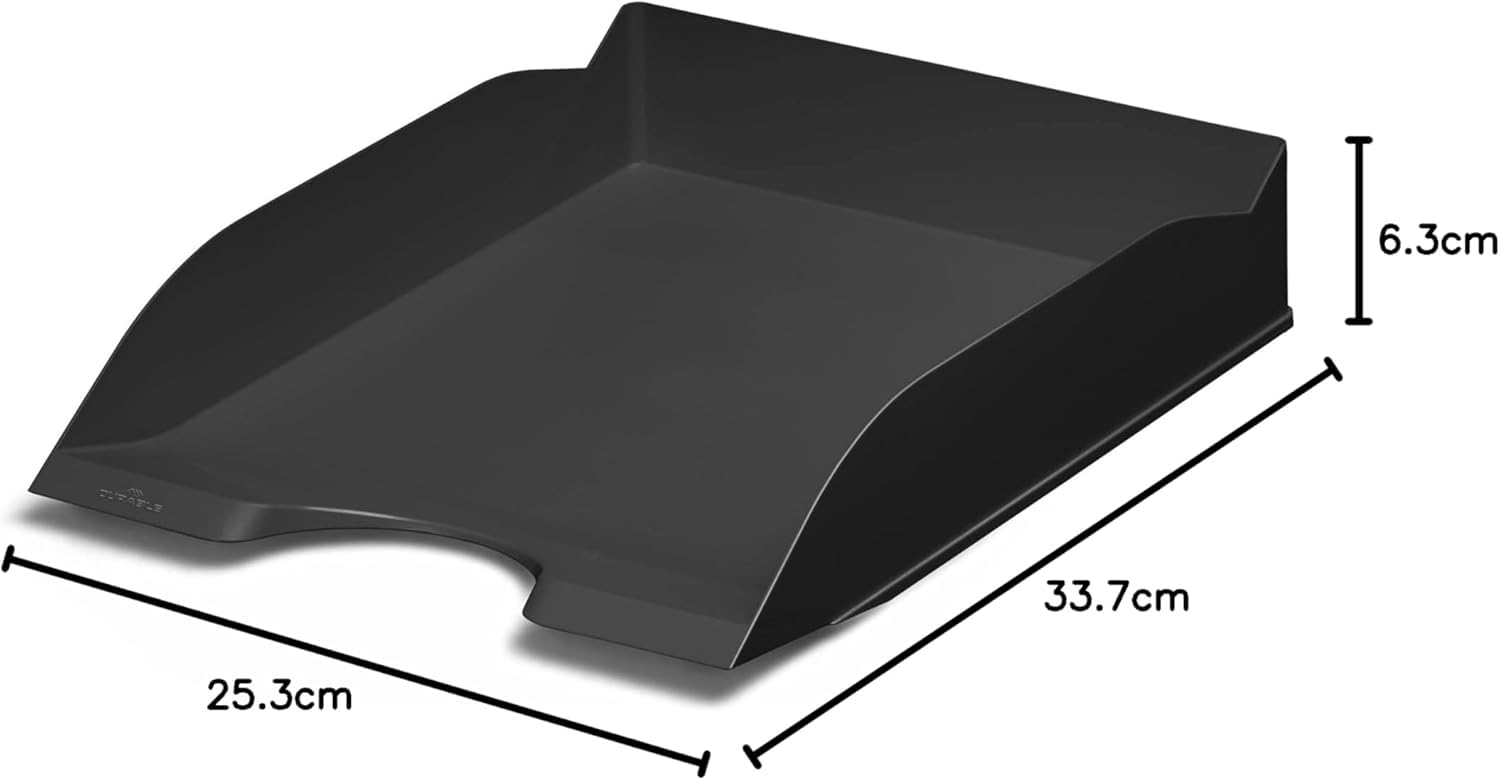 durable-briefablageschale-eco-a4-schwarz-6er-set-775601 image 3
