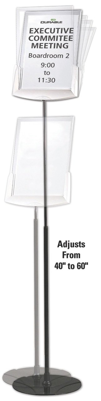durable-sherpa-infobase-telescop-infost-nder-a4-acryl-h-henverstellbar-558957 image 3