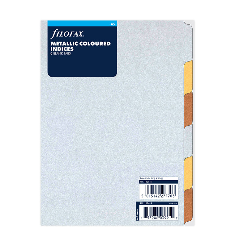 filofax-trennbl-tter-metallic-blanko-6er-set-a5-ros-gold-gold-silber image 5