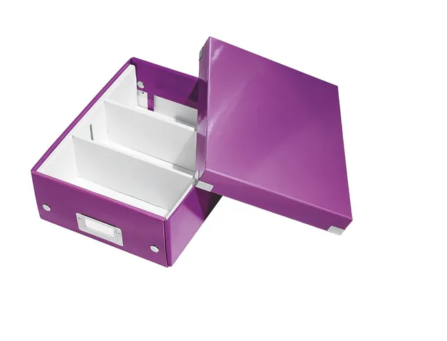 leitz-click-store-aufbewahrungsbox-klein-mit-deckel-violett-60570062 image 1