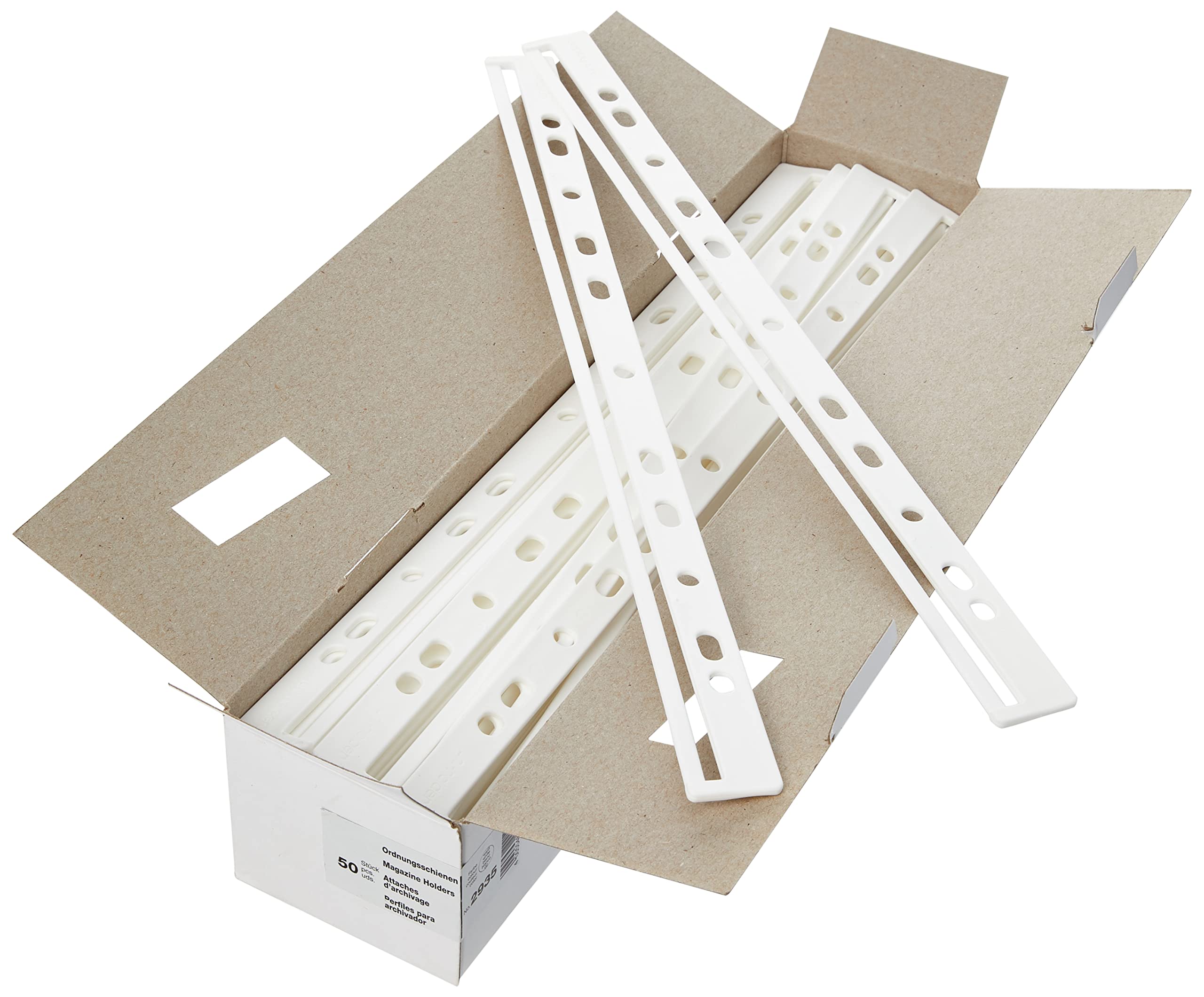 durable-ordnungsschienen-a4-wei-50-st-ck-abheftvorrichtung-293502 image 2