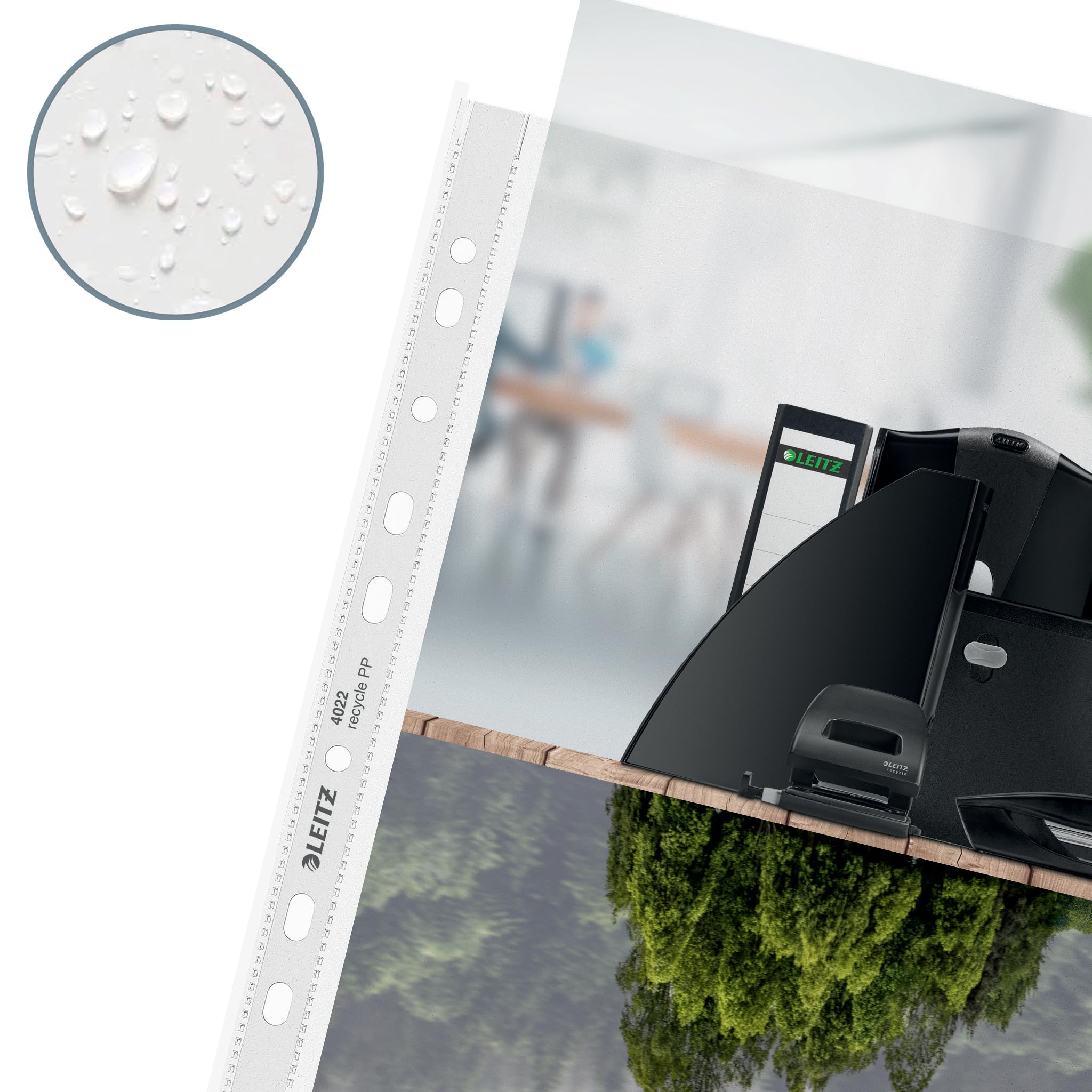 leitz-recycle-prospekth-llen-a4-40-st-ck-transparent-40220003 image 3
