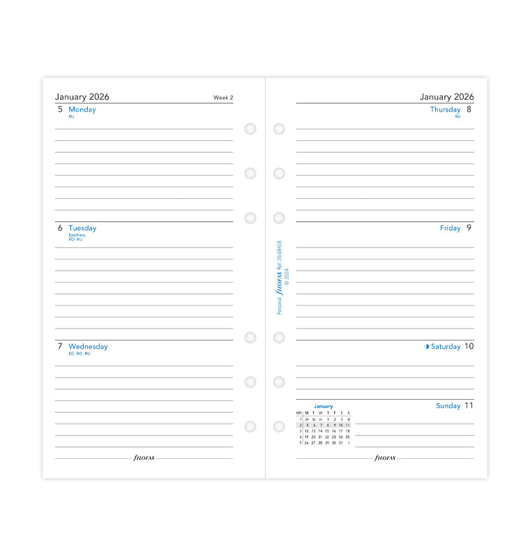 filofax-personal-kalendereinlage-2026-1-woche-2-seiten-englisch image 4