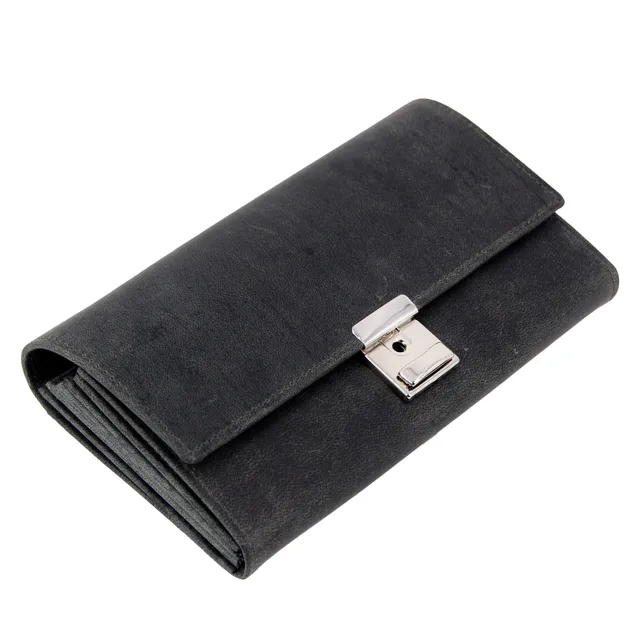alassio-kellnerb-rse-grau-hunter-leder-mit-metallkette-18-5-x-9-5-cm image 1