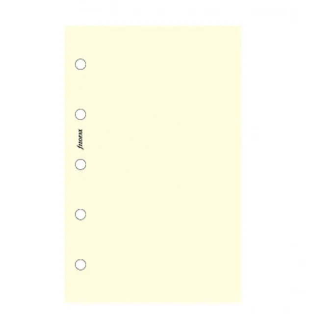 filofax-notizpapier-cotton-cream-blanko-mini-refill-20-blatt image 1