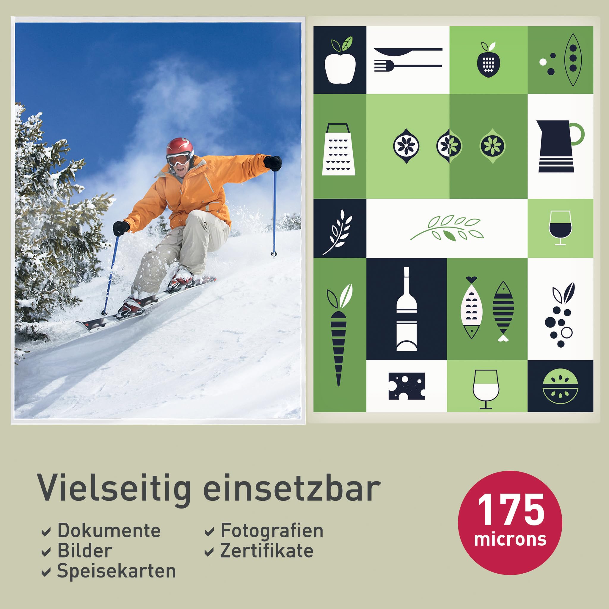 leitz-ilam-hei-laminierfolien-a4-175-mic-100er-pack-gl-nzend image 4