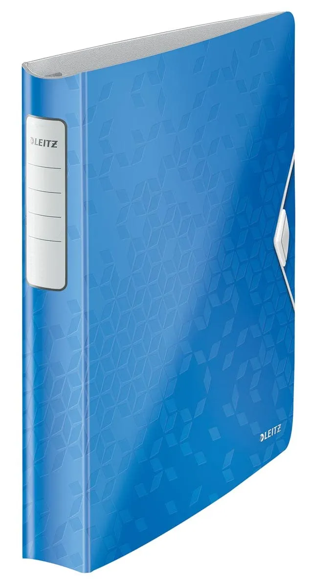leitz-active-wow-ringbuch-a4-polyfoam-4-ringe-30-mm-blau image 1