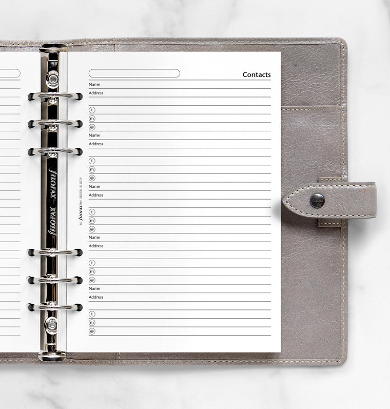 filofax-kontakte-einlage-a5-englisch-20-blatt-wei image 2