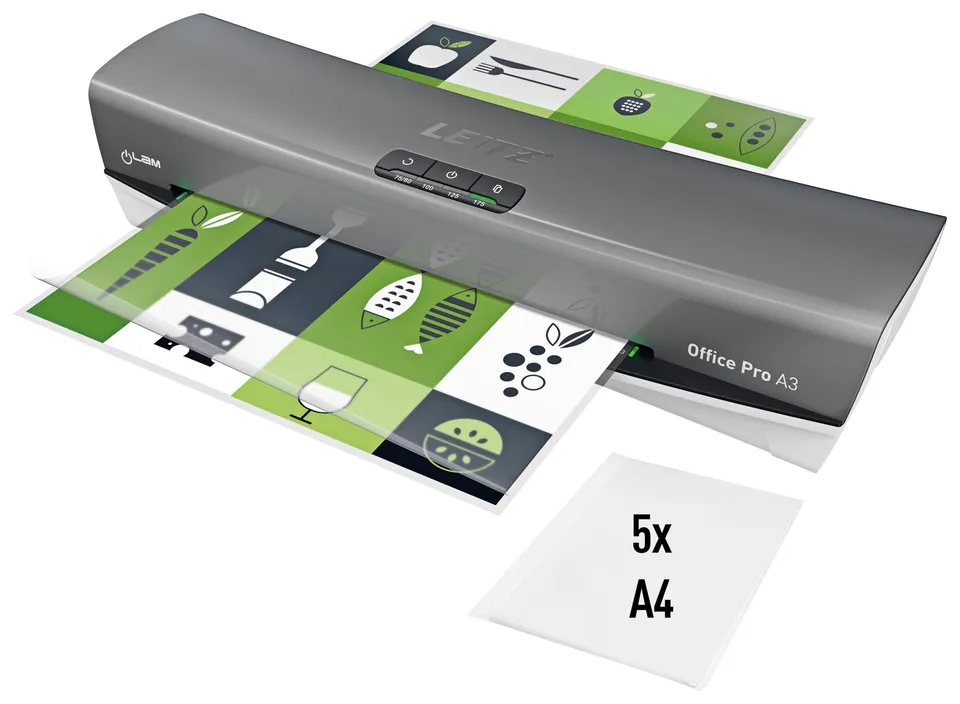 leitz-ilam-office-pro-a3-laminierger-t-75-175-mic-grau-wei-75180084 image 1