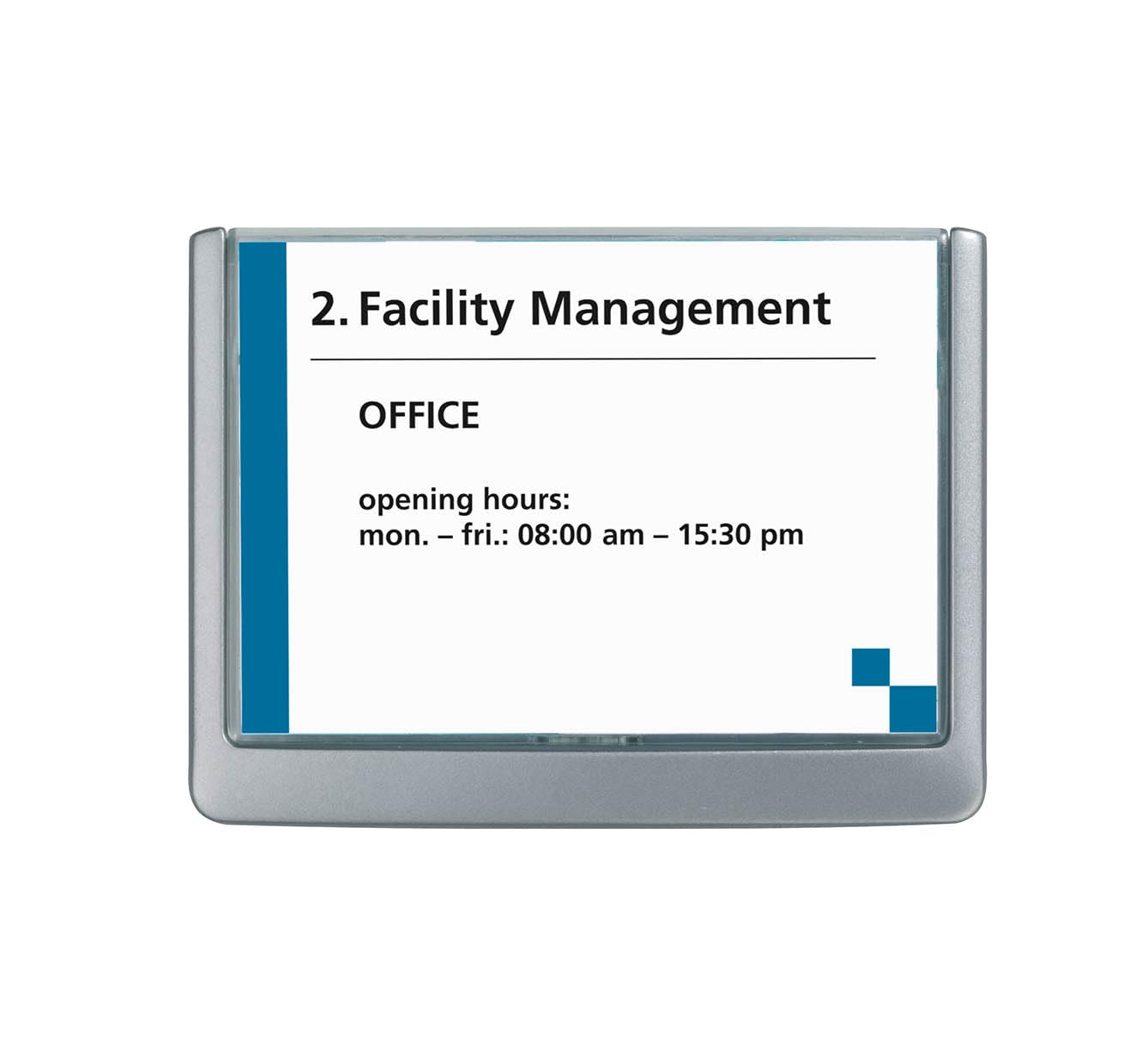 durable-t-rschild-click-sign-149-x-105-5-mm-graphit-486137 image 1