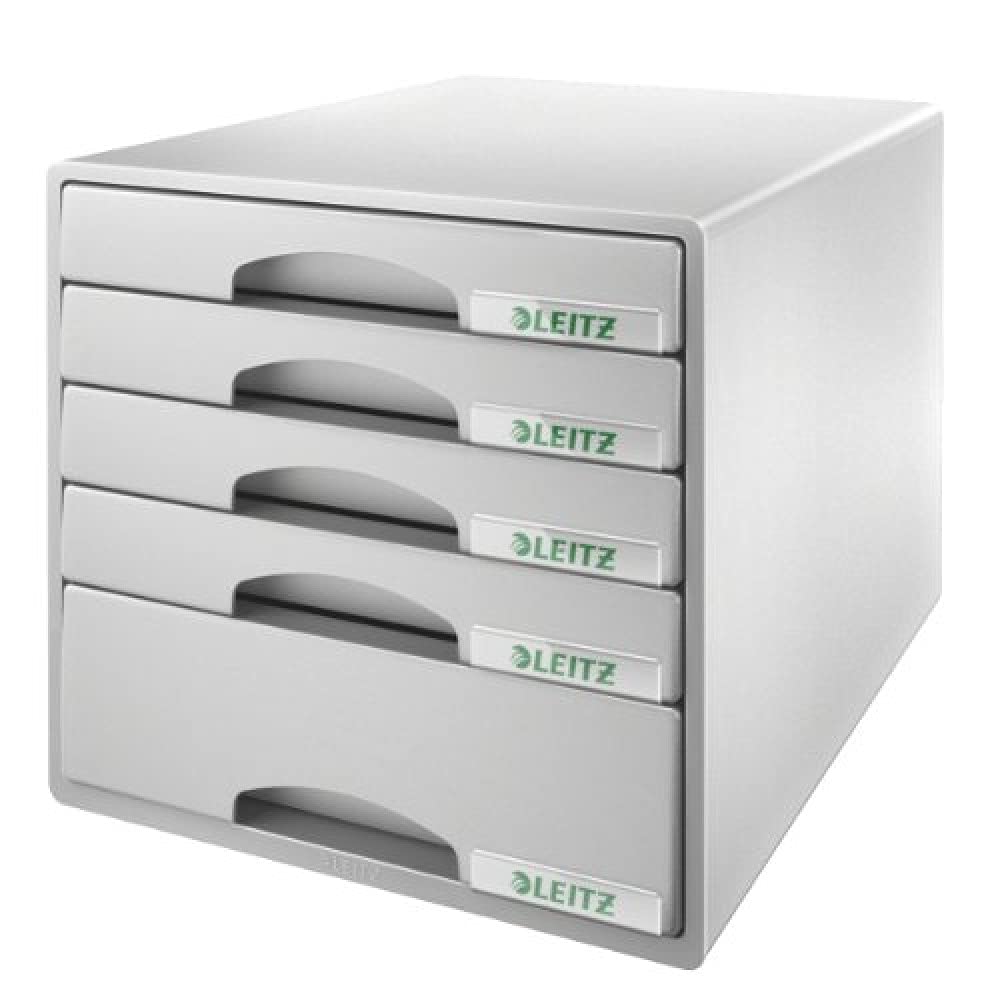 leitz-plus-schubladenbox-52120095-mit-6-schubladen-a4-schwarz image 5