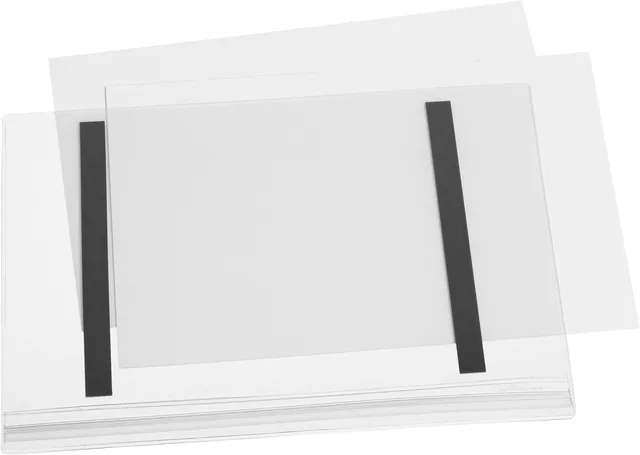 durable-plakattasche-wasserdicht-a4-magnetisch-transparent-5-stk image 1