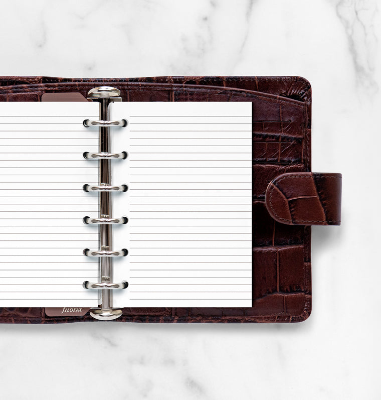 filofax-notizpapier-wei-liniert-pocket-einlage-25-blatt image 2