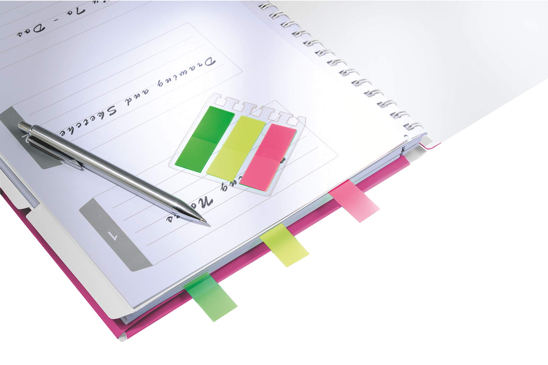 leitz-wow-be-mobile-kollegblock-a4-46440023-pp-liniert-pink-metallic image 3