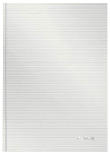 leitz-solid-notizbuch-a5-kariert-wei-hardcover-46660001 image 2