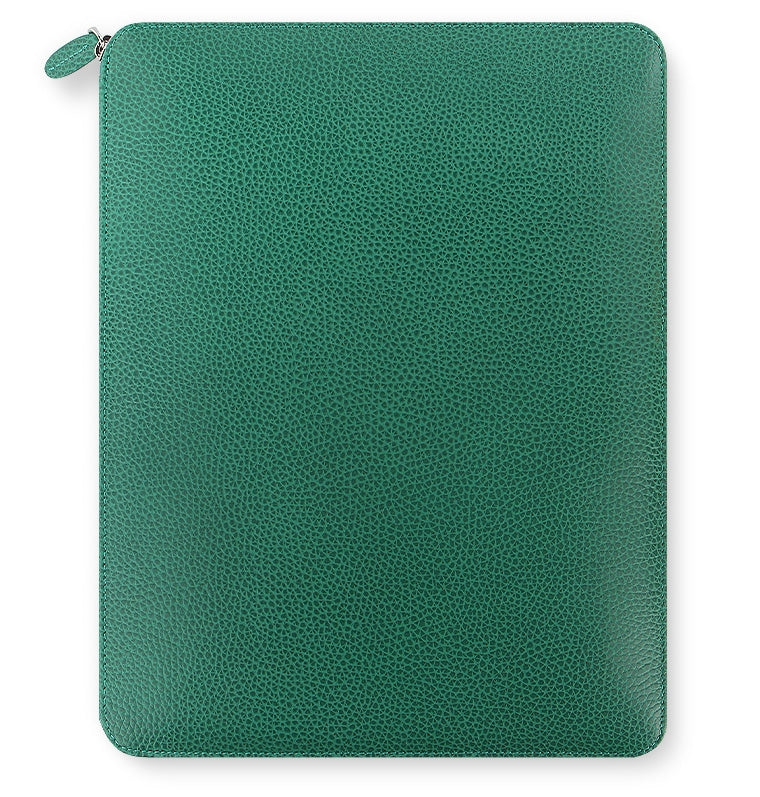 filofax-finsbury-a4-zip-folio-forest-green-ledermappe image 1
