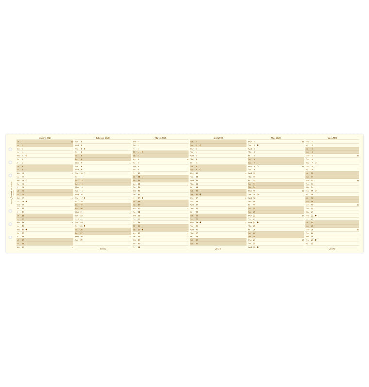 filofax-jahresplaner-personal-2028-englisch-cotton-cream-leporello image 4