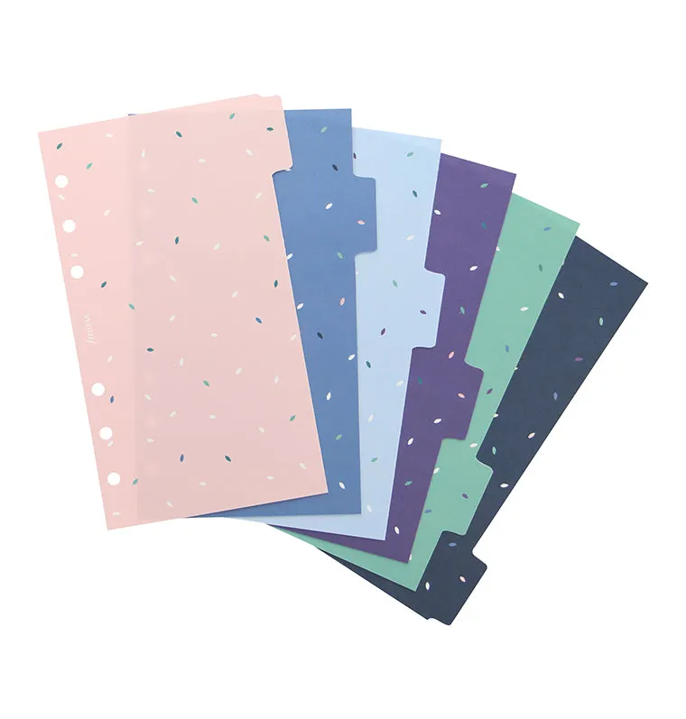 filofax-garden-trennbl-tter-personal-6er-set-kunststoff-floral image 1