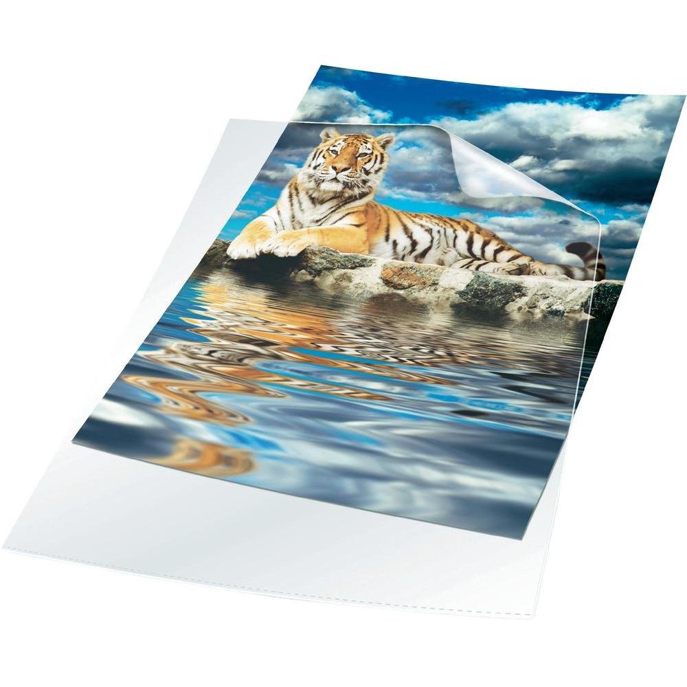 durable-sichth-lle-a3-transparent-10-st-ck-duraquick-mit-griffausstanzung image 1