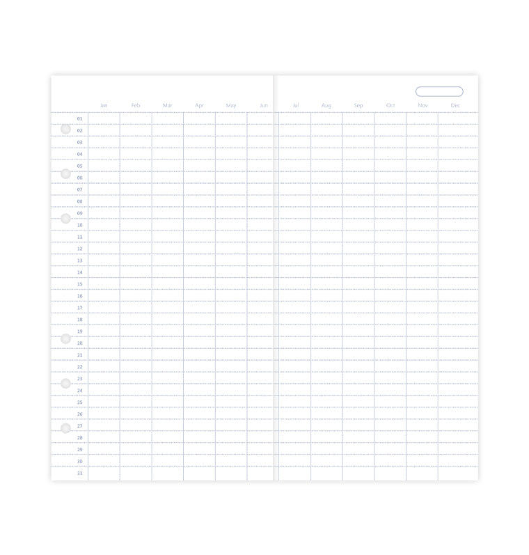 filofax-clipbook-jahresplaner-undatiert-personal-sale image 4