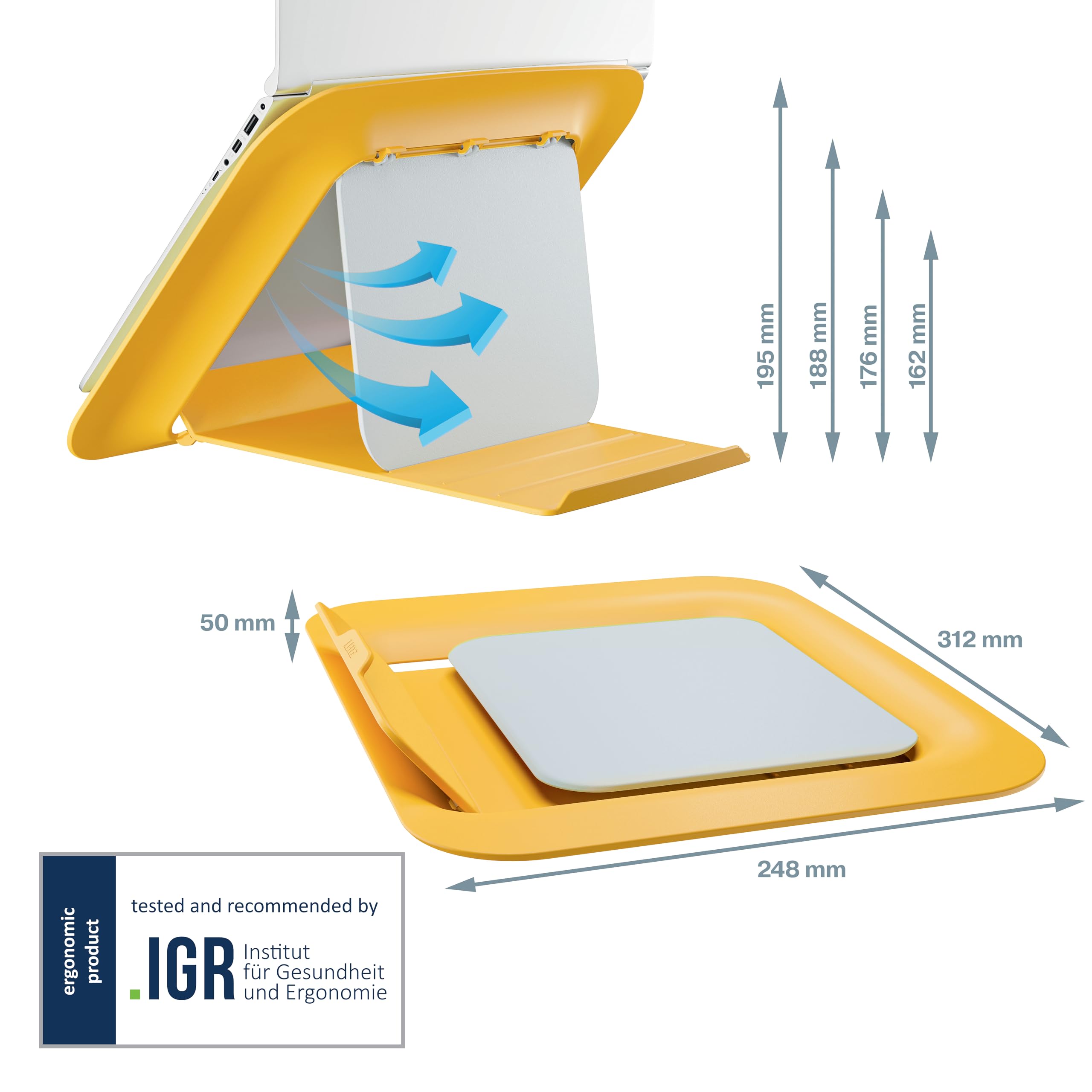 leitz-ergo-cosy-laptopst-nder-h-henverstellbar-13-17-gelb image 5