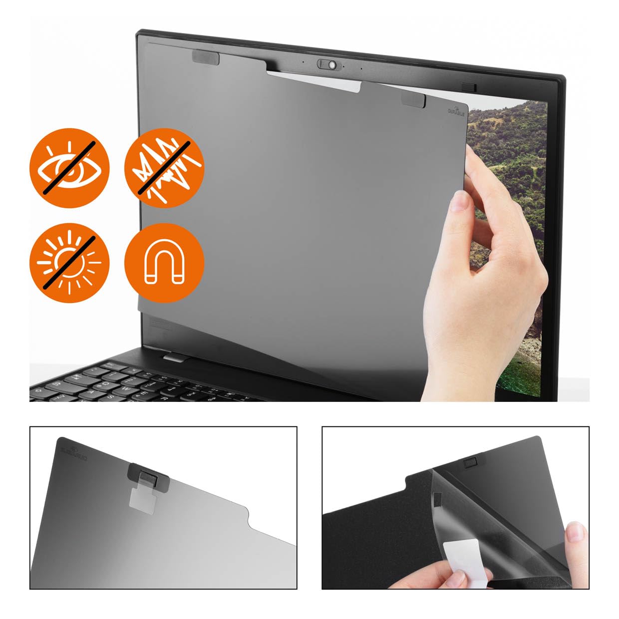durable-blickschutzfilter-magnetisch-14-zoll-laptop-grau-513857 image 2
