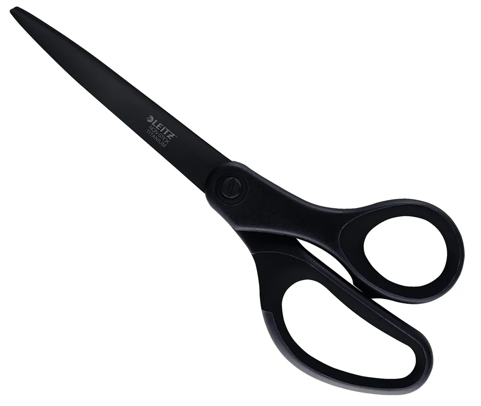 leitz-titan-anti-haft-schere-20-5-cm-haushaltsschere-schwarz image 1