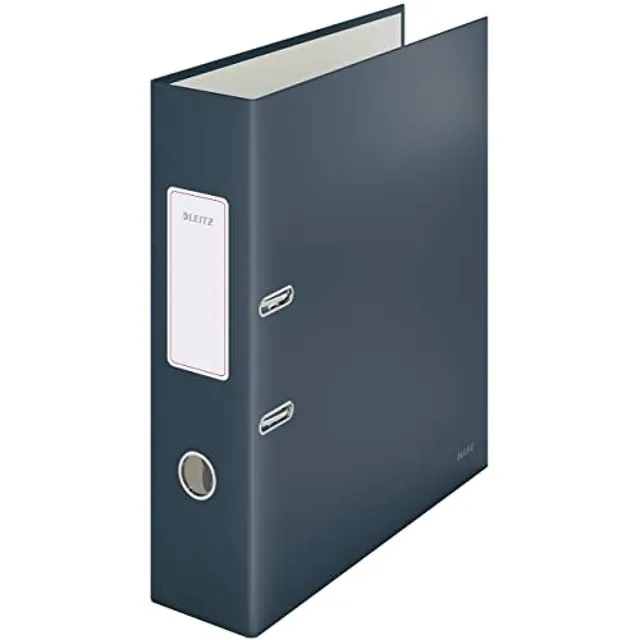 leitz-cosy-qualit-ts-ordner-a4-8-cm-r-cken-600-blatt-samtgrau-10610089 image 1
