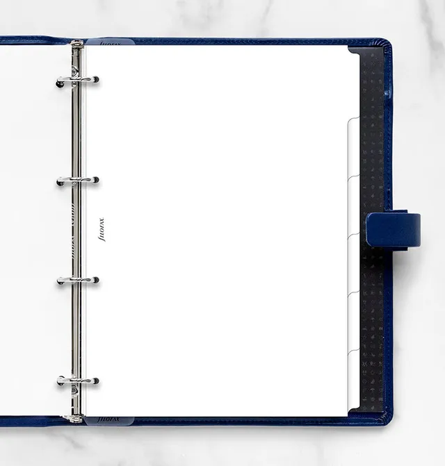 filofax-trennbl-tter-blanko-wei-6-tabs-a4-6er-set image 1