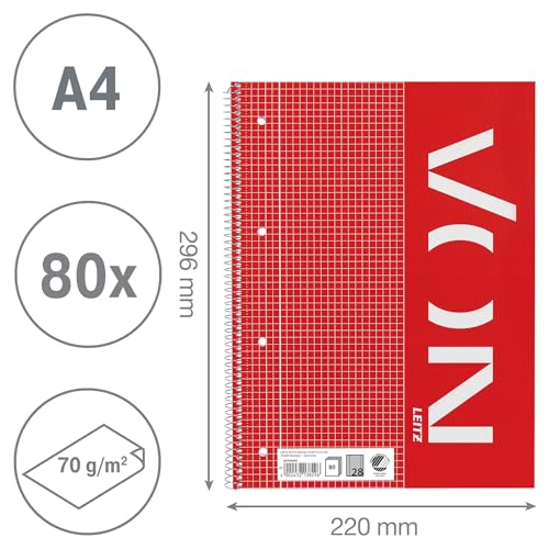 leitz-von-collegeblock-a4-kariert-mit-doppelrand-5er-pack-45740001 image 7