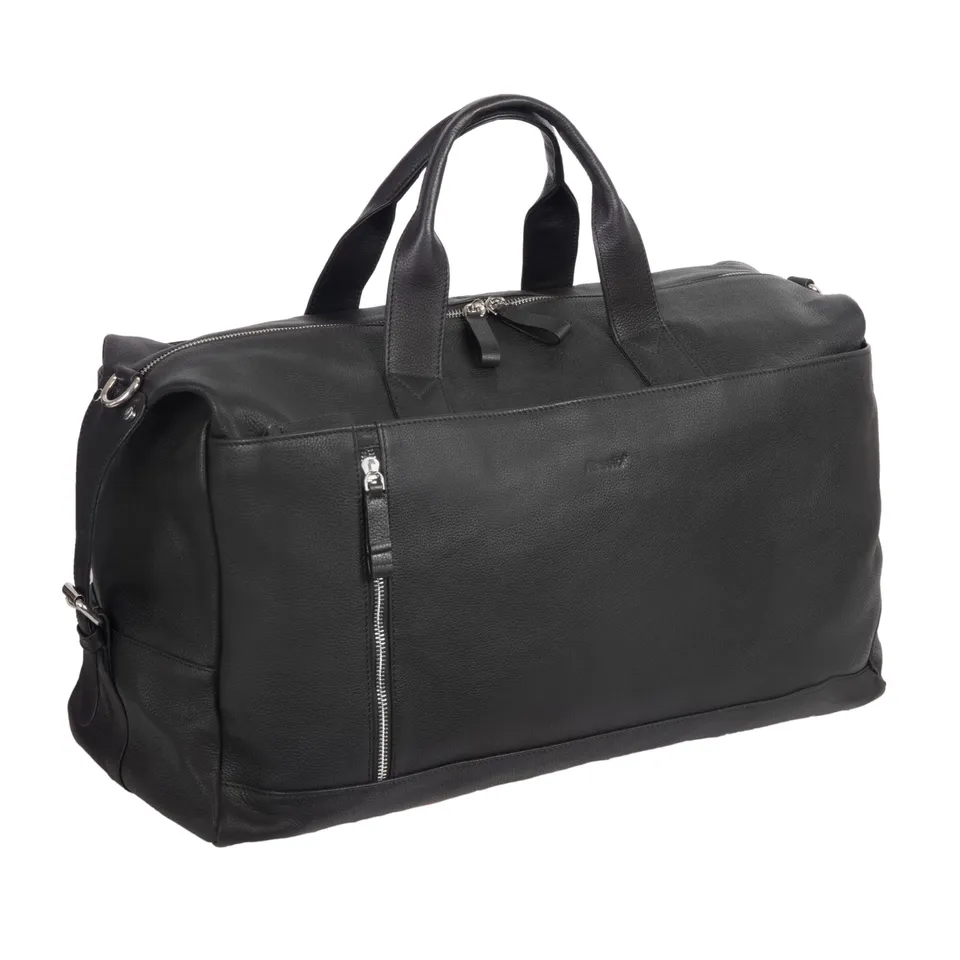 alassio-toro-weekender-schwarz-leder image 1