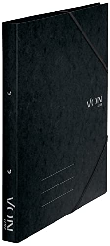 von-leitz-ringbuch-a4-5er-pack-mit-2-ringen-und-gummiband-schwarz-30120095 image 8