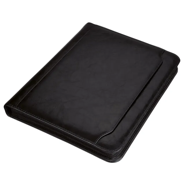 alassio-ringbuchmappe-a4-massa-mit-rei-verschluss-und-taschenrechner-in-schwarz image 1