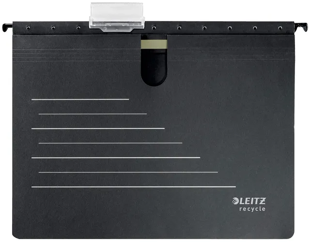 leitz-alpha-h-ngehefter-a4-recycle-schwarz-grau-19200095 image 1