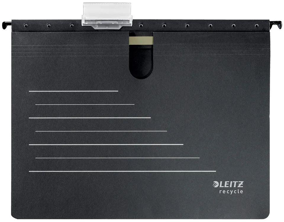 leitz-alpha-h-ngehefter-a4-recycle-schwarz-grau-19200095 image 1