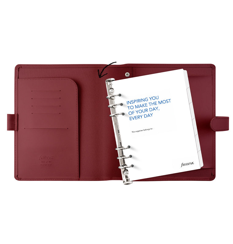 filofax-saffiano-a5-organiser-modular-kunstleder-mit-entnehmbaren-ringen image 3
