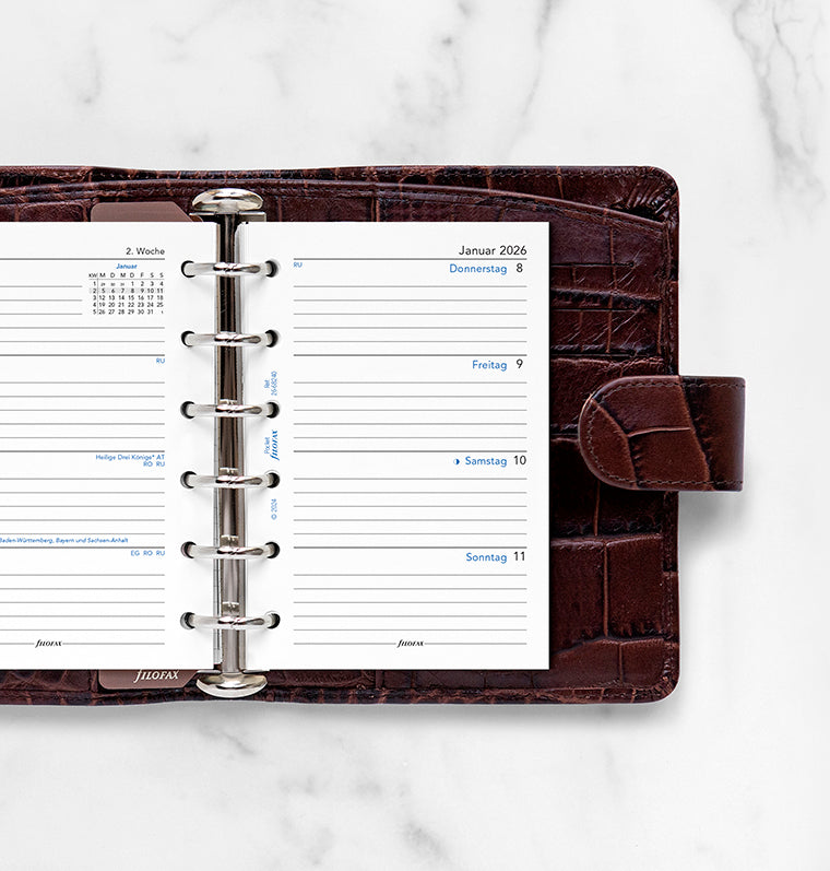 filofax-kalendereinlage-2026-pocket-deutsch-1-woche-2-seiten-68240 image 2
