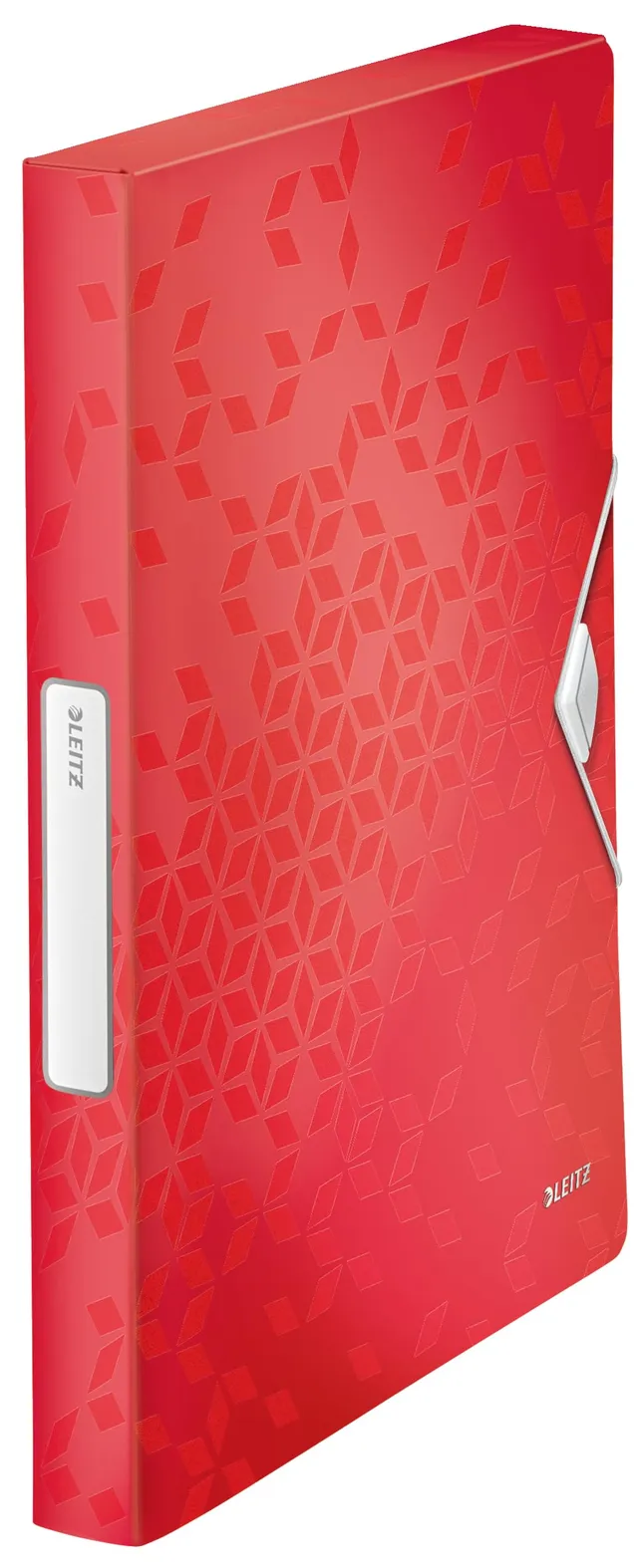 leitz-wow-ablagebox-a4-projektmappe-30-mm-rot-f-r-250-blatt image 1