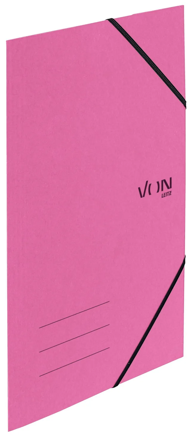 leitz-von-eckspannermappe-a4-fuchsia-5er-pack-recycling-f-r-150-blatt-30080022 image 1