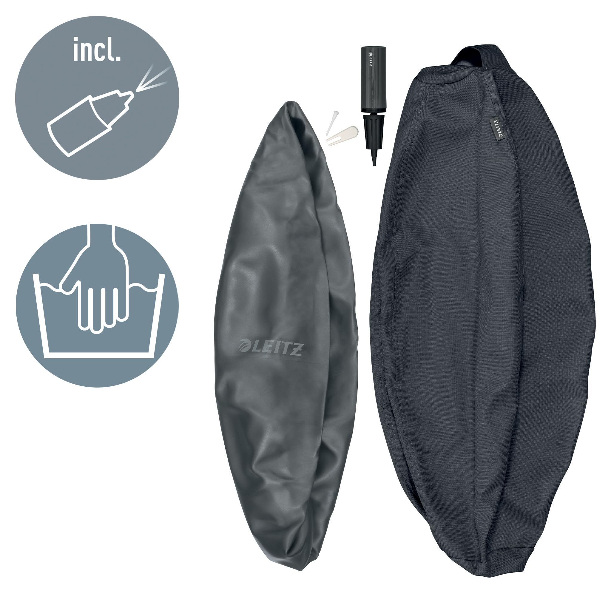 leitz-ergo-active-sitzball-75-cm-dunkelgrau-65430089 image 5