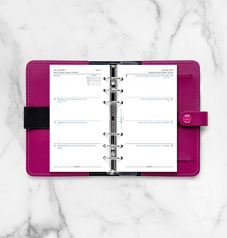 filofax-kalendereinlage-personal-2027-1-woche-auf-2-seiten-multilingual image 3