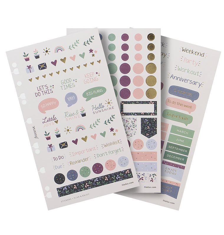filofax-garden-sticker-set-repositionierbare-planer-sticker-f-r-a5-personal image 1